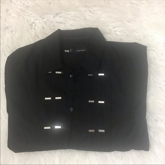 DSQUARED Other - DSQUERED2 Button down shirt w metal embellishment DSQUARED Other - DSQUERED2 Button down shirt w metal embellishment